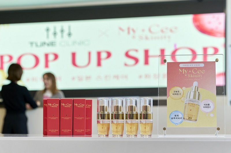 韓国ポップアップイベントにて「ビタスポットセラム」100個が2時間で完売